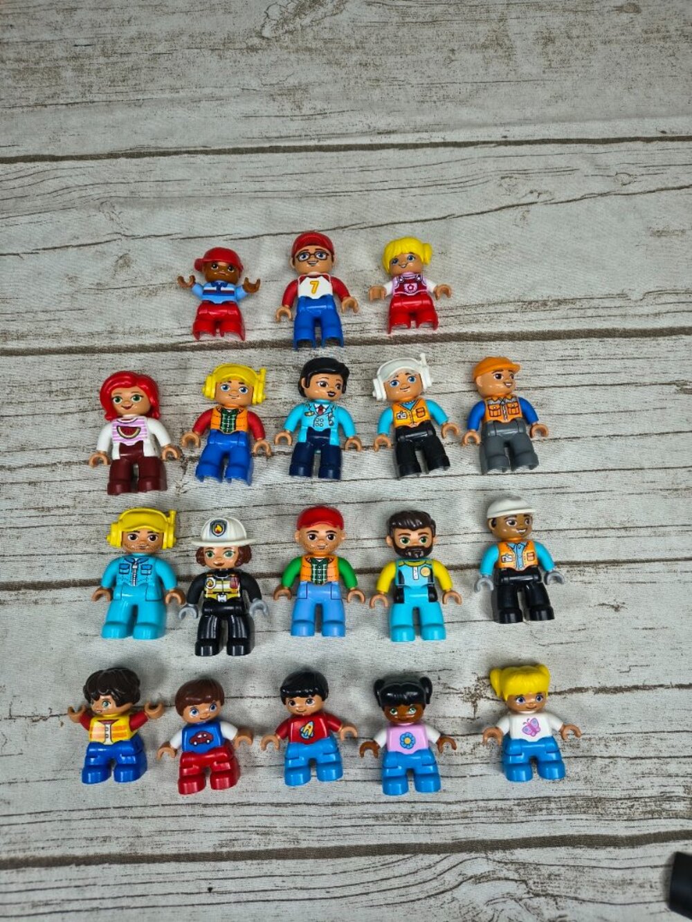 LEGO DUPLO Large Mixed People Character Figure Lot